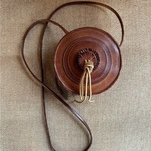 Frye Circular Crossbody Handbag